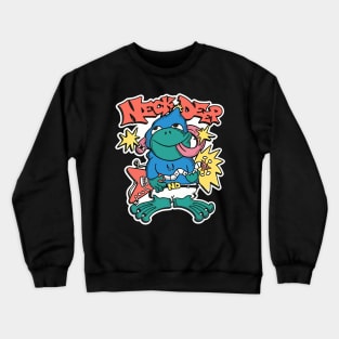 Neck Deep Frog Crewneck Sweatshirt